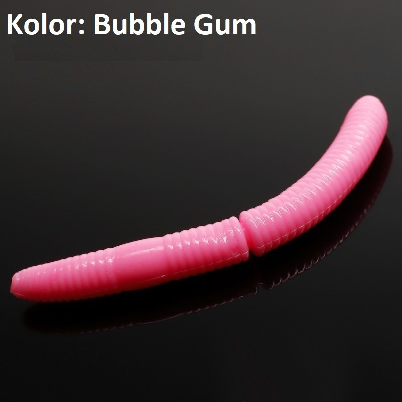 Przynęta Libra Lures Fatty D'Worm 7,5cm bubble gum Przynęta Libra Lures Fatty D'Worm 7,5cm bubble gum