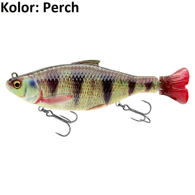 Przynęta Savage Gear 3D Hard Pulsetail Roach 18 cm Perch Przynęta Savage Gear 3D Hard Pulsetail Roach 18 cm Perch