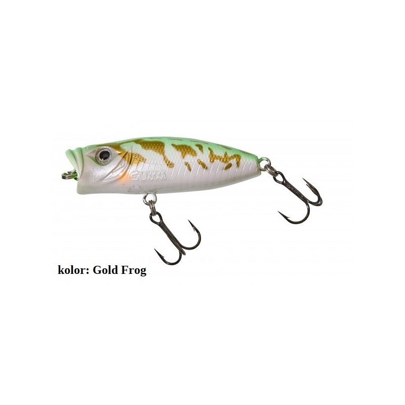 Wobler Gunki Hedorah 4,3cm Gold Frog Wobler Gunki Hedorah 4,3cm Gold Frog