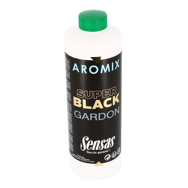 Atraktor Sensas Aromix 500ml - Gardon Black Atraktor Sensas Aromix 500ml - Gardon Black