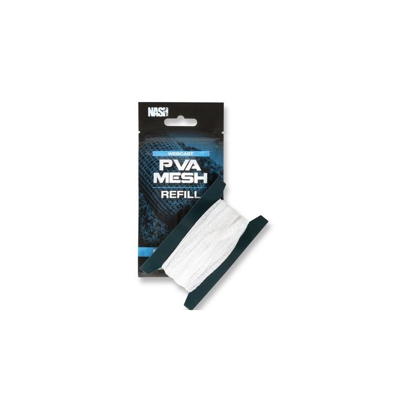 Siatka uzupełnienie Webcast PVA Refills Narrow - 23mm x 5m NASH Siatka uzupełnienie Webcast PVA Refills Narrow - 23mm x 5m NASH