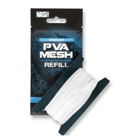 Siatka uzupełnienie Webcast PVA Refills Narrow - 23mm x 5m NASH