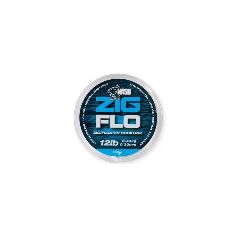 Żyłka NASH NXT Zig Flo 100m / 0,30mm Żyłka NASH NXT Zig Flo 100m / 0,30mm