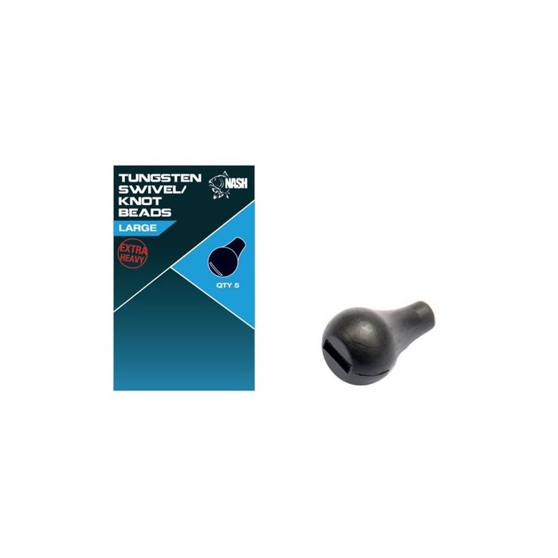 Koralik Tungsten Swivel and Knot Bead roz. L NASH