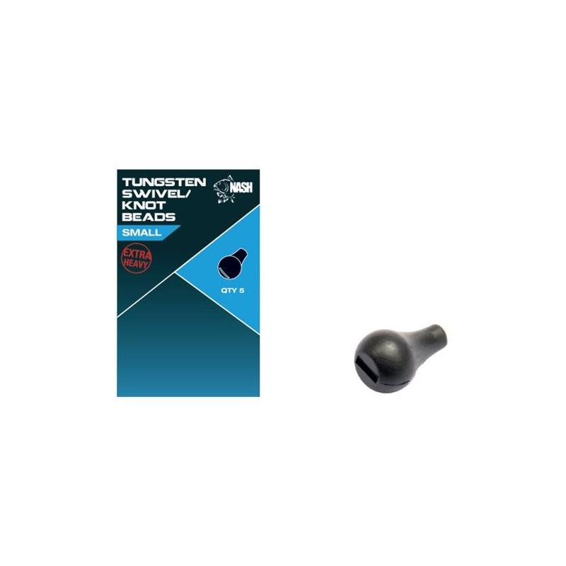 Koralik Tungsten Swivel and Knot Bead roz. S NASH Koralik Tungsten Swivel and Knot Bead roz. S NASH