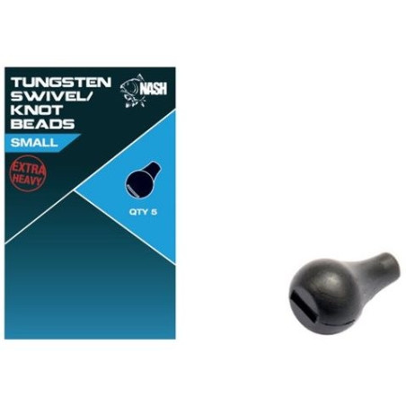 Koralik Tungsten Swivel and Knot Bead roz. S NASH Koralik Tungsten Swivel and Knot Bead roz. S NASH