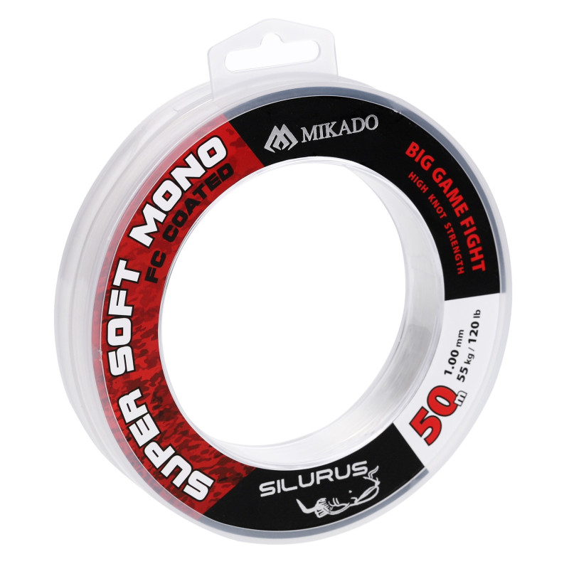 Materiał przyponowy Mikado - Super Soft Mono FC Coated 78kg