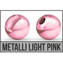 Główki wolframowe Slotted Metallic Light Pink Traper Główki wolframowe Slotted Metallic Light Pink Traper