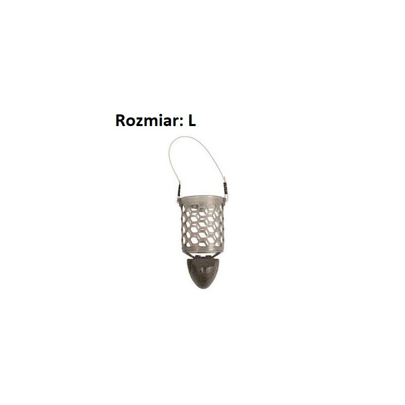 Koszyk zanętowy Preston Hexmesh Plastic Bullet Feeder 40g / roz. L Koszyk zanętowy Preston Hexmesh Plastic Bullet Feeder 40g / roz. L