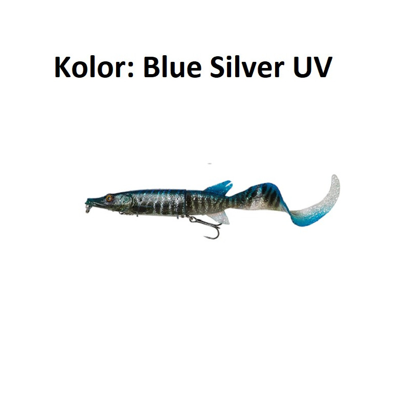 Przynęta Savage Gear 3D HYBRID PIKE 17cm blue silver UV Przynęta Savage Gear 3D HYBRID PIKE 17cm blue silver UV
