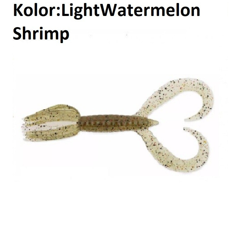 Przynęta Keitech Little Spider 3" 7,5cm Light Watermelon Shrimp Przynęta Keitech Little Spider 3" 7,5cm Light Watermelon Shrimp