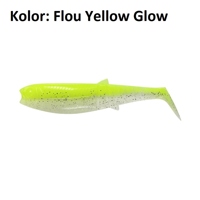 Przynęta Savage Gear Cannibal Shad 10 cm FLOU YELLOW GLOW Przynęta Savage Gear Cannibal Shad 10 cm FLOU YELLOW GLOW