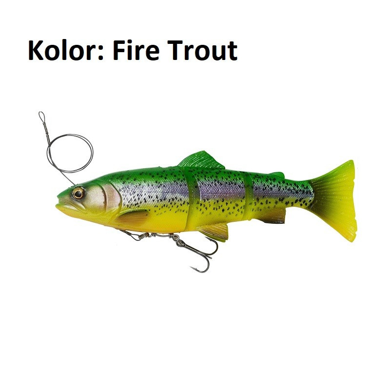 Przynęta Savage Gear 4D Line Thru Trout 20cm fire trout Przynęta Savage Gear 4D Line Thru Trout 20cm fire trout