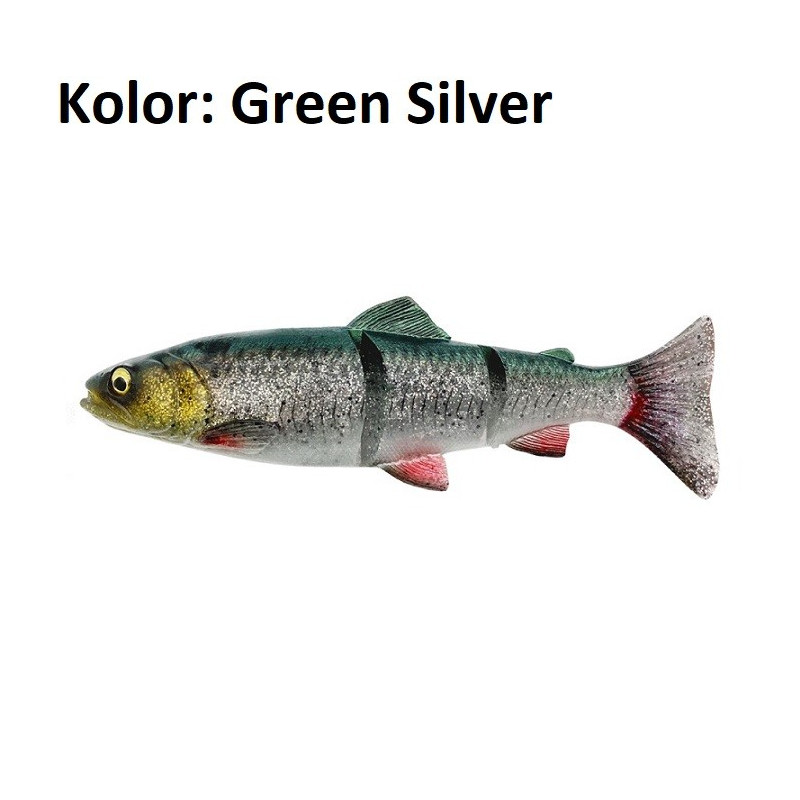 Przynęta Savage Gear 4D Line Thru Trout 20cm Green Silver Przynęta Savage Gear 4D Line Thru Trout 20cm Green Silver