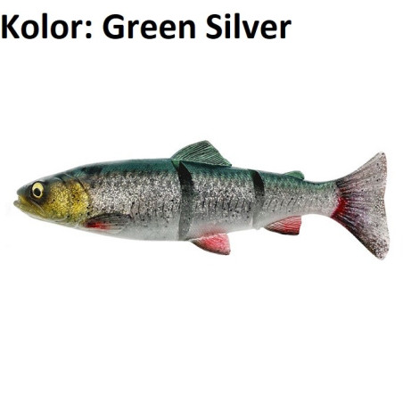 Przynęta Savage Gear 4D Line Thru Trout 25cm Green Silver Przynęta Savage Gear 4D Line Thru Trout 25cm Green Silver
