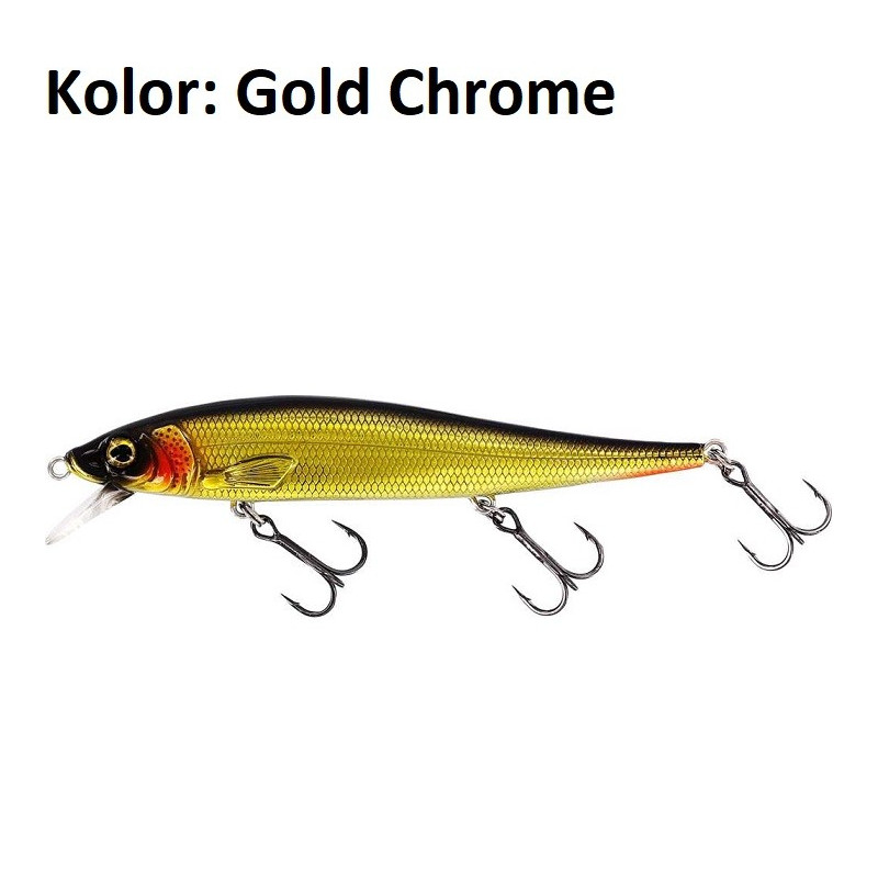 Przynęta Westin Jerkbite SR - Neutralny 11cm gold chrome Przynęta Westin Jerkbite SR - Neutralny 11cm gold chrome