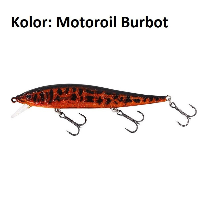 Przynęta Westin Jerkbite SR - Neutralny 11cm Motoroil Burbot Przynęta Westin Jerkbite SR - Neutralny 11cm Motoroil Burbot