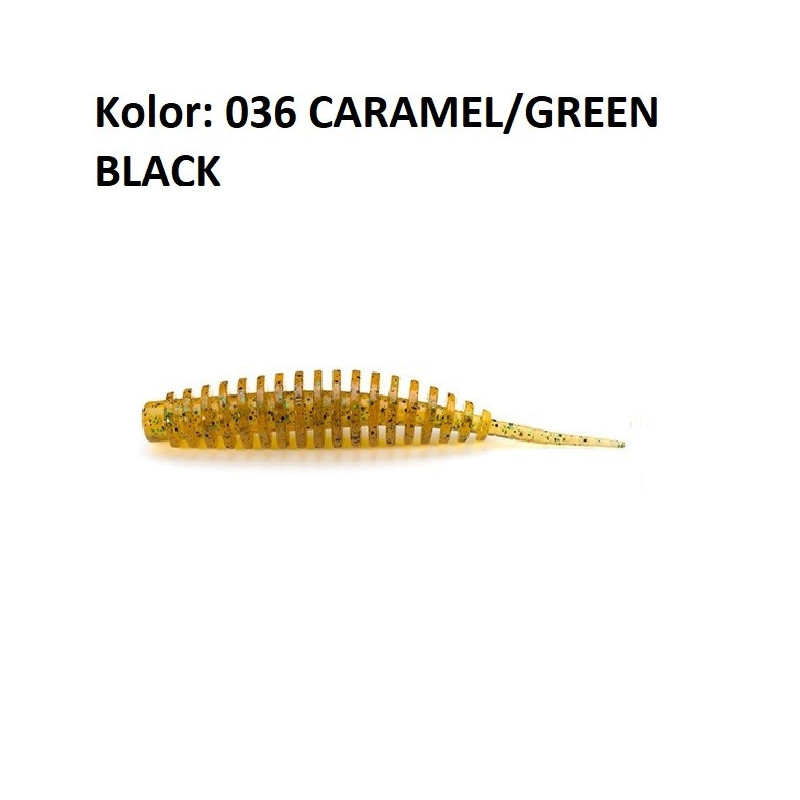Przynęta Fishup Tanta 2" 5cm 036 CARAMEL/GREEN BLACK