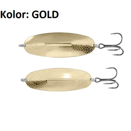 Błystka wahadłowa Mikado - Shallow Killer 21g Gold Błystka wahadłowa Mikado - Shallow Killer 21g Gold