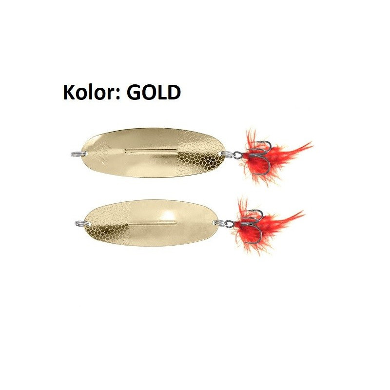 Błystka wahadłowa Mikado - Shallow Monster 30g Gold Błystka wahadłowa Mikado - Shallow Monster 30g Gold