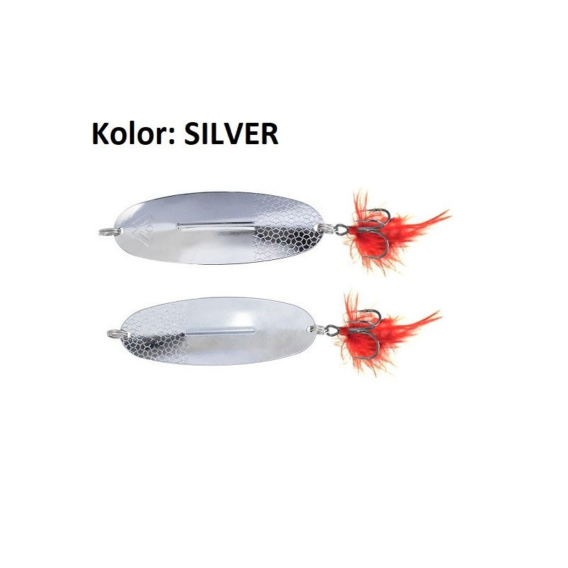 Błystka wahadłowa Mikado - Shallow Monster 30g silver Błystka wahadłowa Mikado - Shallow Monster 30g silver