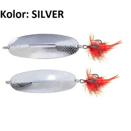 Błystka wahadłowa Mikado - Shallow Monster 30g silver Błystka wahadłowa Mikado - Shallow Monster 30g silver