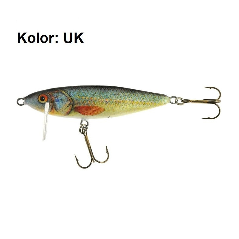 Wobler Jaxon Holo Select Bolek tonący 8cm UK Wobler Jaxon Holo Select Bolek tonący 8cm UK