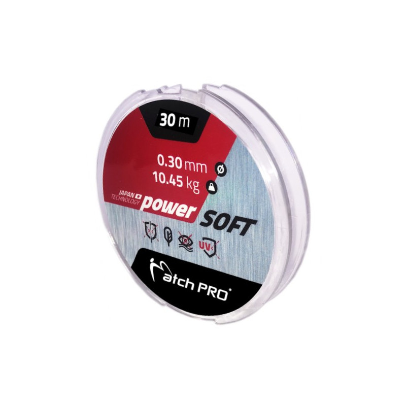 Żyłka przyponowa Match Pro Team Power Soft 30m / 0,25mm Żyłka przyponowa Match Pro Team Power Soft 30m / 0,25mm