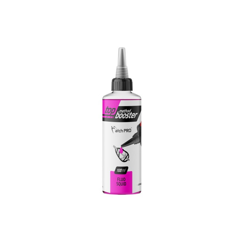 Booster Match Pro Top Method Booster 100ml - Fluo Squid Booster Match Pro Top Method Booster 100ml - Fluo Squid