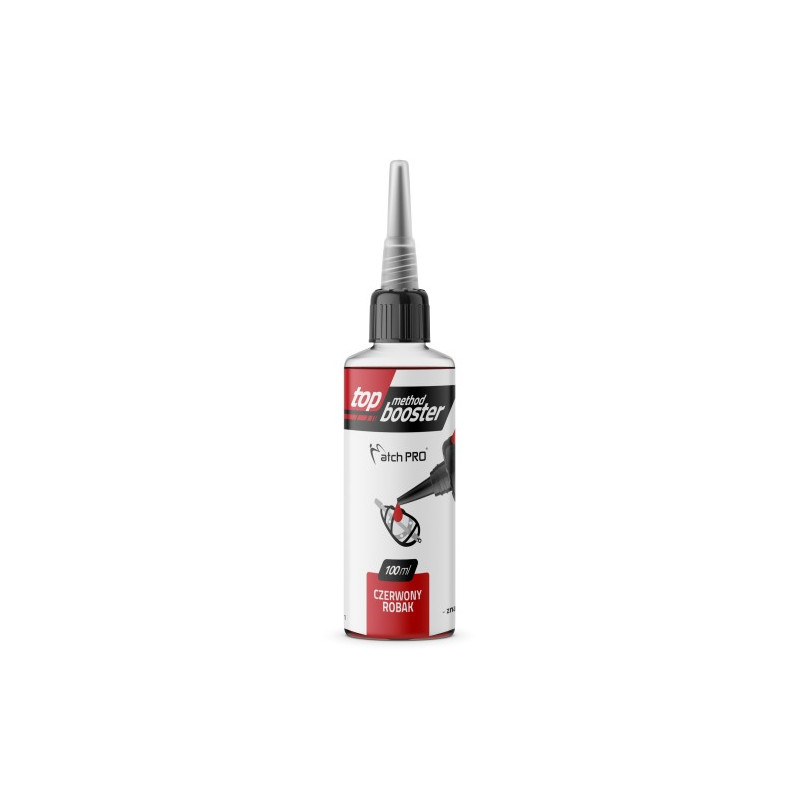Booster Match Pro Top Method Booster 100ml - czerwony robak Booster Match Pro Top Method Booster 100ml - czerwony robak