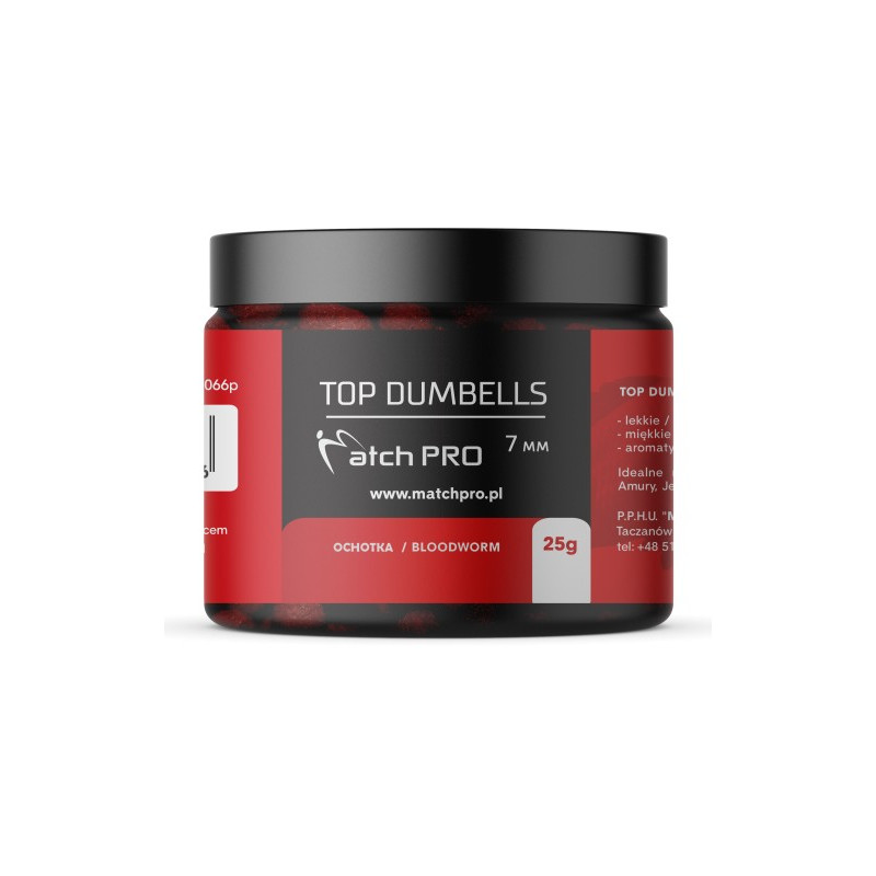 Przynęta Match Pro Top Dumbells Sinking 25g - ochotka Przynęta Match Pro Top Dumbells Sinking 25g - ochotka