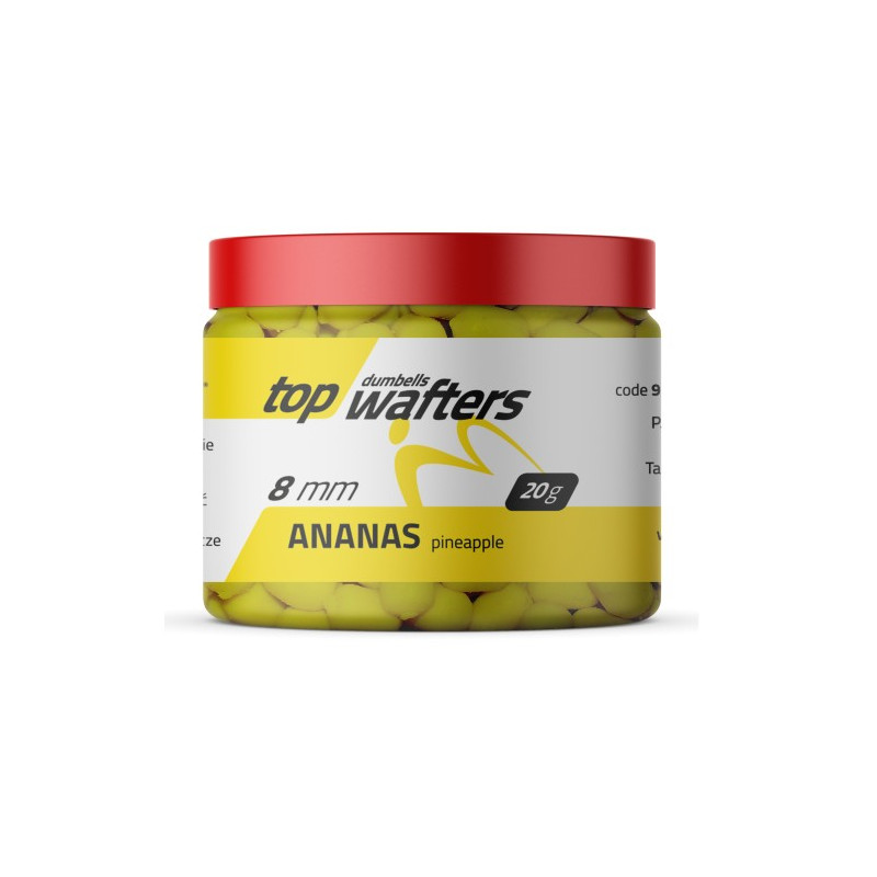 Przynęta Match Pro Top Dumbells Wafters 20g - 8mm Ananas Przynęta Match Pro Top Dumbells Wafters 20g - 8mm Ananas