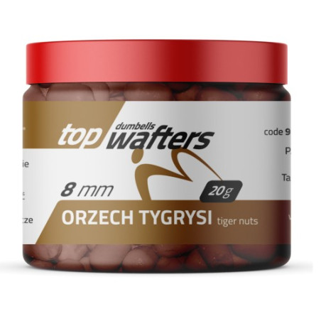 Przynęta Match Pro Top Dumbells Wafters 20g - 8mm Orzech tygrysi Przynęta Match Pro Top Dumbells Wafters 20g - 8mm Orzech tygrysi