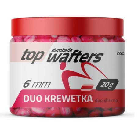 Przynęta Match Pro Top Dumbells Wafters 20g - 6mm duo krewetka Przynęta Match Pro Top Dumbells Wafters 20g - 6mm duo krewetka