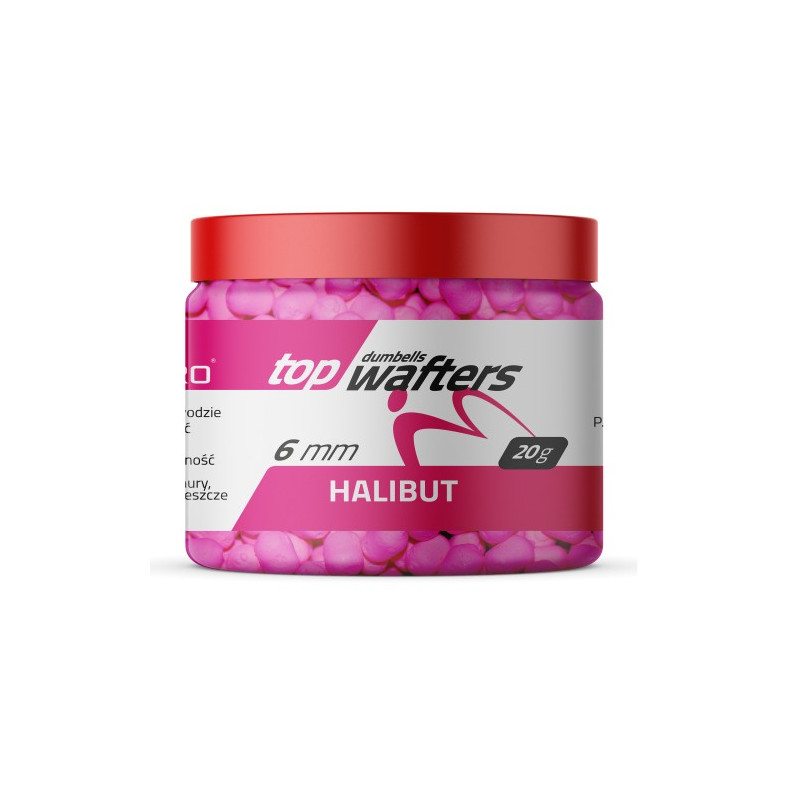 Przynęta Match Pro Top Dumbells Wafters 20g - 6mm Halibut Przynęta Match Pro Top Dumbells Wafters 20g - 6mm Halibut