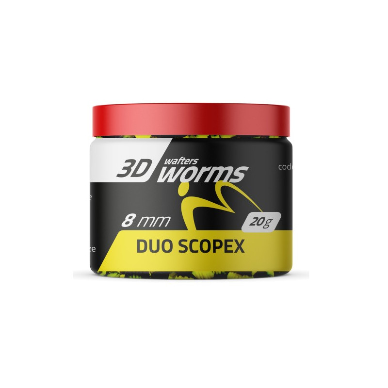 Przynęta Match Pro 3D Worms Wafters 20g 8mm Duo Scopex Przynęta Match Pro 3D Worms Wafters 20g 8mm Duo Scopex