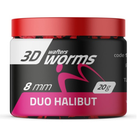 Przynęta Match Pro 3D Worms Wafters 20g - 8mm Duo Halibut Przynęta Match Pro 3D Worms Wafters 20g - 8mm Duo Halibut
