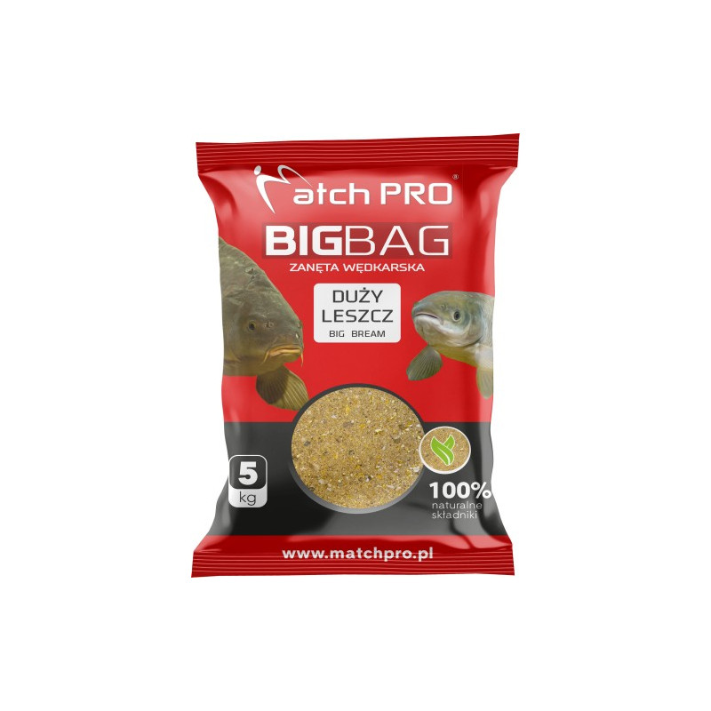 Zanęta Match Pro Big Bag 5kg - DUŻY LESZCZ Zanęta Match Pro Big Bag 5kg - DUŻY LESZCZ