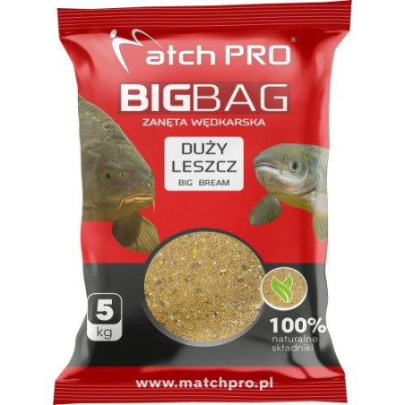 Zanęta Match Pro Big Bag 5kg - DUŻY LESZCZ Zanęta Match Pro Big Bag 5kg - DUŻY LESZCZ