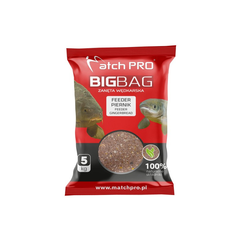Zanęta Match Pro Big Bag 5kg - FEEDER PIERNIK Zanęta Match Pro Big Bag 5kg - FEEDER PIERNIK