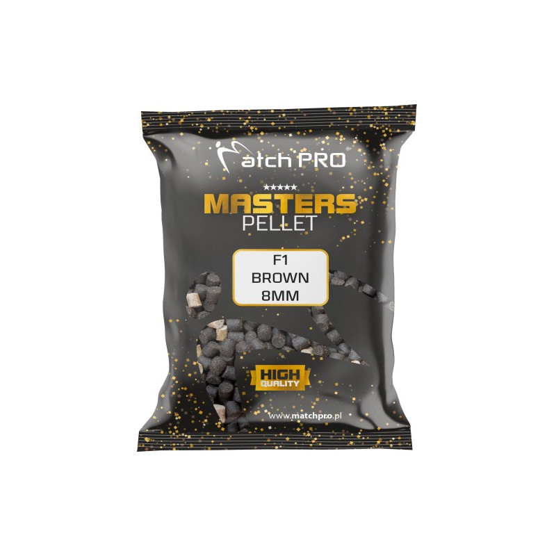 Pellet Match Pro Masters F1 Brown 700 g Pellet Match Pro Masters F1 Brown 700 g