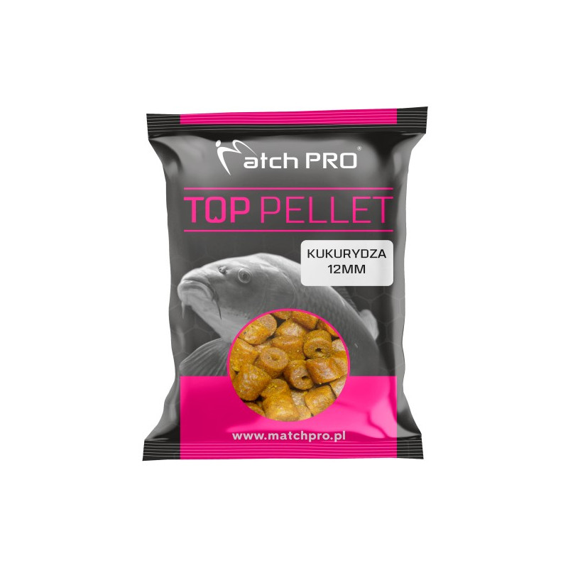 Pellet Match Pro TOP Drilled 700g - 12mm Kukurydza Pellet Match Pro TOP Drilled 700g - 12mm Kukurydza