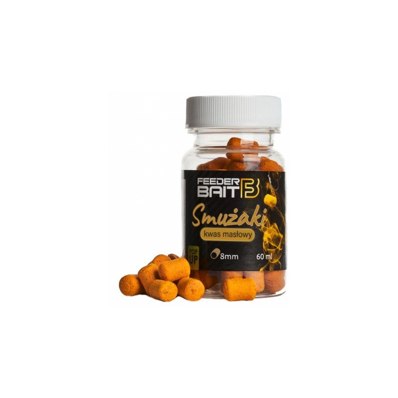 Przynęta Feeder Bait Smużaki Dumbells 8/10mm - KWAS MASŁOWY Przynęta Feeder Bait Smużaki Dumbells 8/10mm - KWAS MASŁOWY