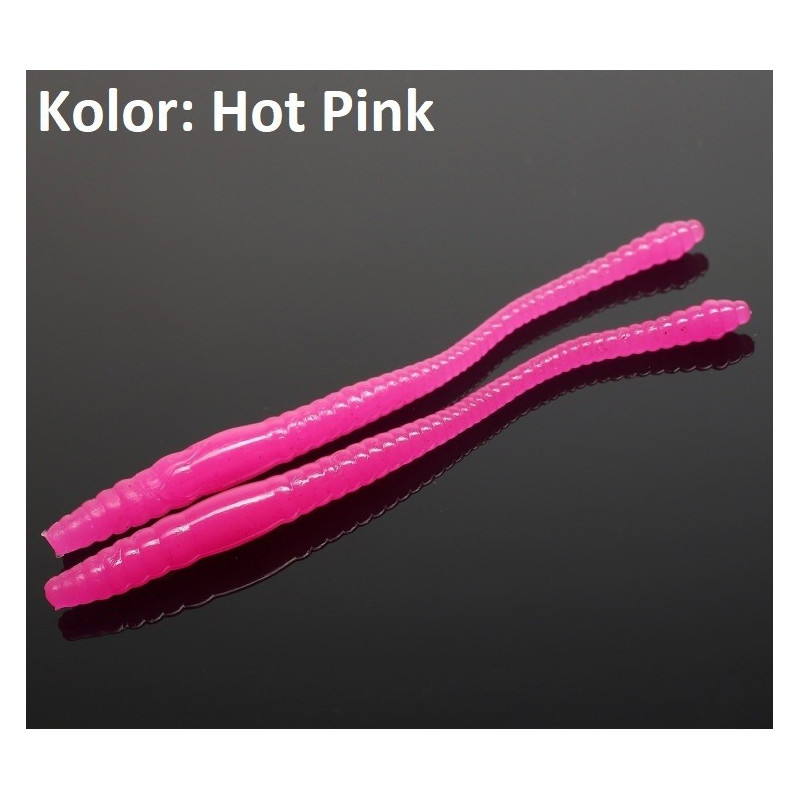 Przynęta Libra Lures Dying WORM 7cm hot pink Przynęta Libra Lures Dying WORM 7cm hot pink