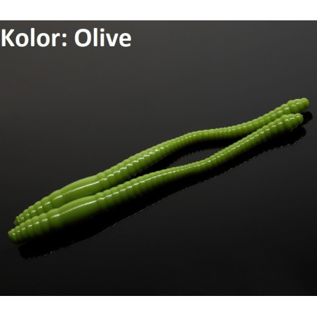 Przynęta Libra Lures Dying WORM 7cm olive Przynęta Libra Lures Dying WORM 7cm olive