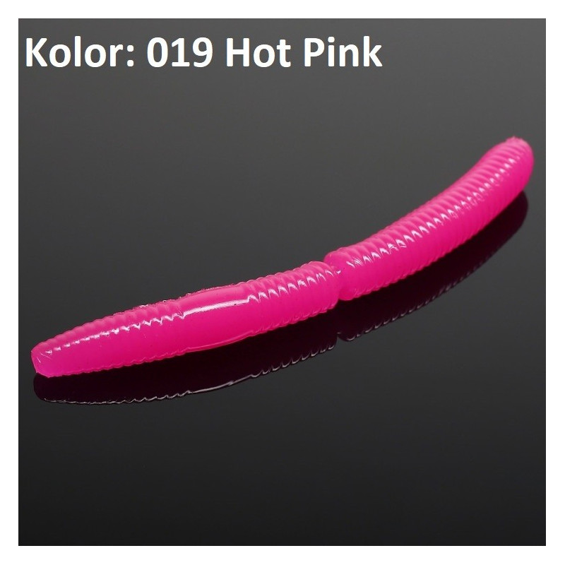 Przynęta Libra Lures Fatty D'Worm 7,5cm 019 HOT PINK Przynęta Libra Lures Fatty D'Worm 7,5cm 019 HOT PINK