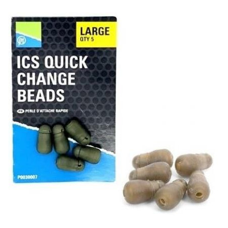 Łączniki ICS Quick Change Beads roz. duże Preston