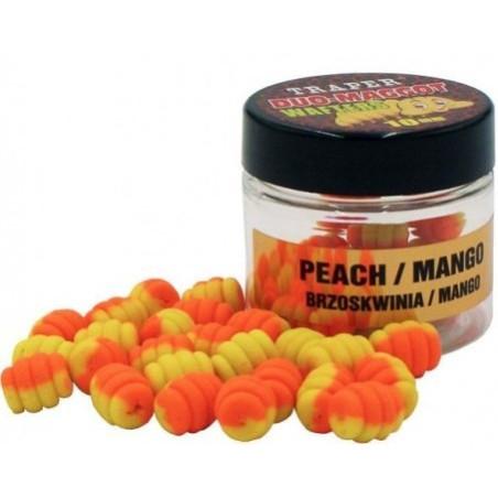 Przynęta Traper Duo-Maggot Wafters Method Feeder 25g - 10mm brzoskwinia/mango Przynęta Traper Duo-Maggot Wafters Method Feeder 25g - 10mm brzoskwinia/mango