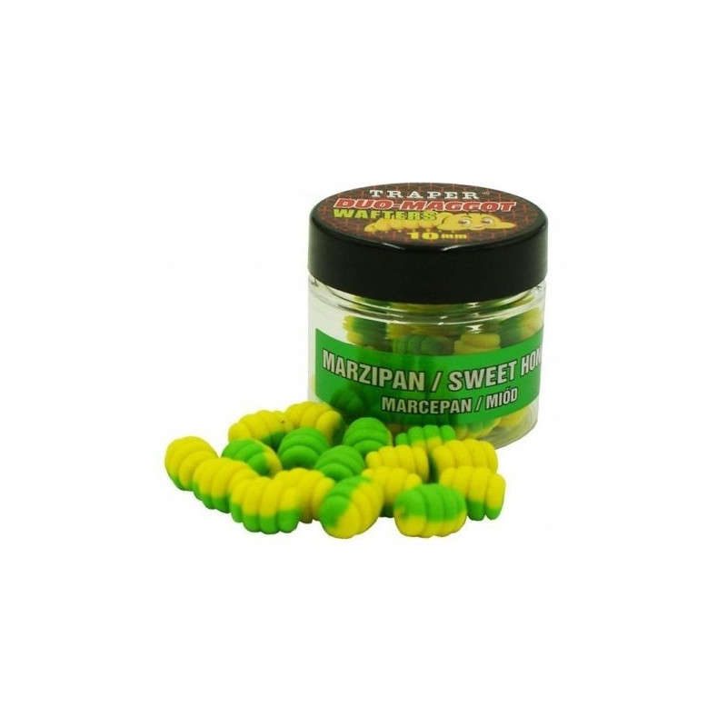 Przynęta Traper Duo-Maggot Wafters Method Feeder 25g - 10mm Marcepan/Miód Przynęta Traper Duo-Maggot Wafters Method Feeder 25g - 10mm Marcepan/Miód