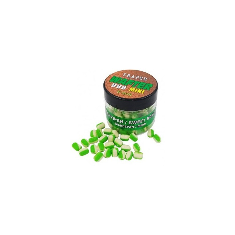 Przynęta Traper Wafter Mini Duo Color Method Feeder 15g - 6mm Marcepan/Miód Przynęta Traper Wafter Mini Duo Color Method Feeder 15g - 6mm Marcepan/Miód